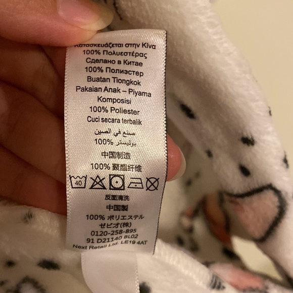 Soft Touch Fleece Dressing Gown - Picture 5 of 7